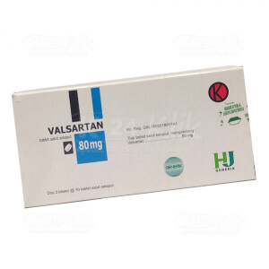  Valsartan Hexpharm 80mg Tablet (per Tablet)